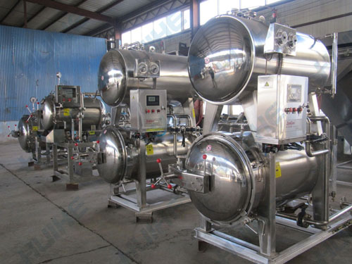 上下罐水浴式殺菌鍋實拍展示圖